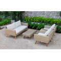 Top Selling PE Rattan Sofa Set For Outdoor Garden Or Living Room